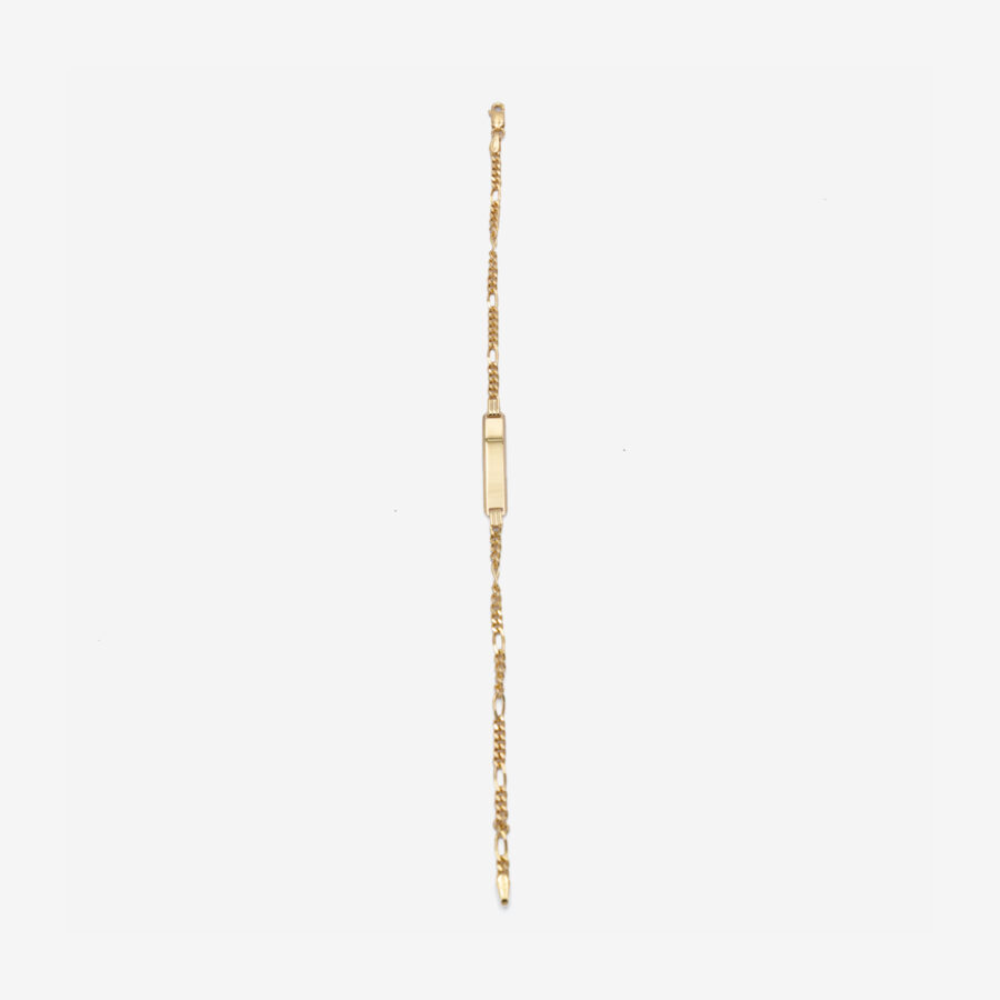 Figaro 18.50cm ID bracelet