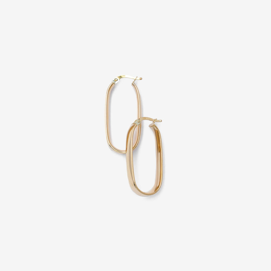 Oblong large hoop