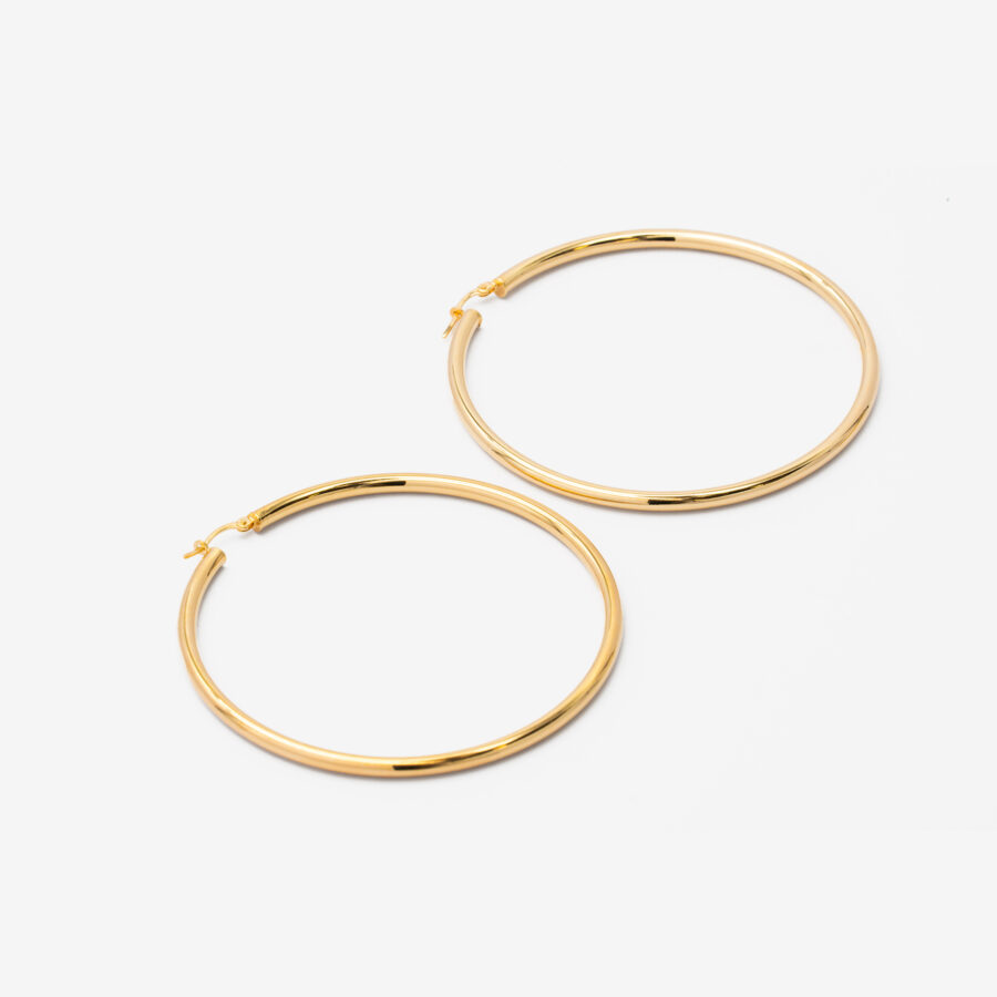 Large plain round hoop