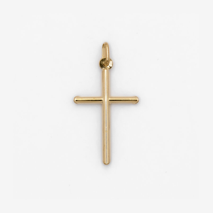 26mm Plain Round Tube Cross